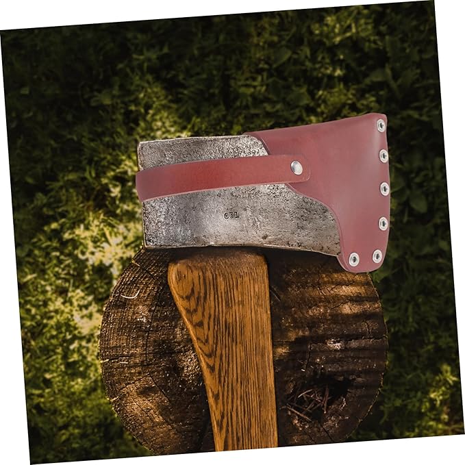 POPETPOP Ax Protector Small Garden Tools Camping Axe Tools Protective Outdoor Camping Hatchet Axe Camping