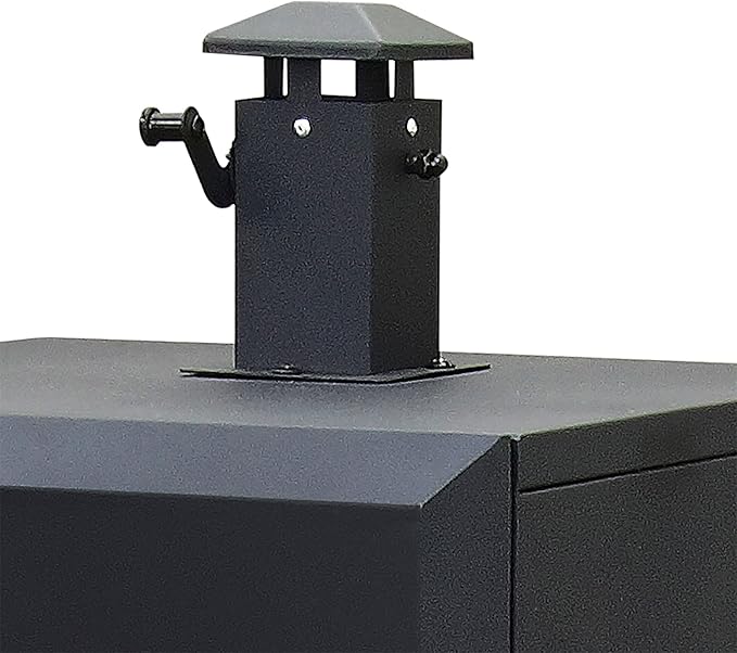 Dyna-Glo DGO1890BDC-D Wide Body Vertical Offset Charcoal SmokerBlack