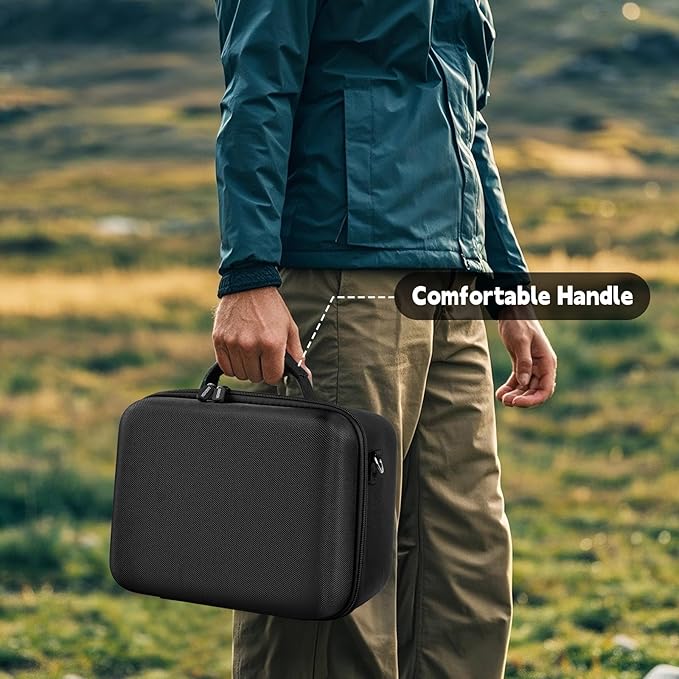 ANKHOH Case for Anker SOLIX C300 Portable Power Station Battery Solar Generator Storage Holder for Charging Cable and Accessories?Box Only (for Anker SOLIX C300)
