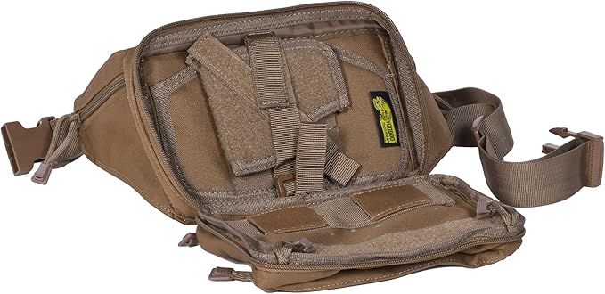 Voodoo Tactical 15-9316007000 Hide-A Weapon Fanny Pack Coyote