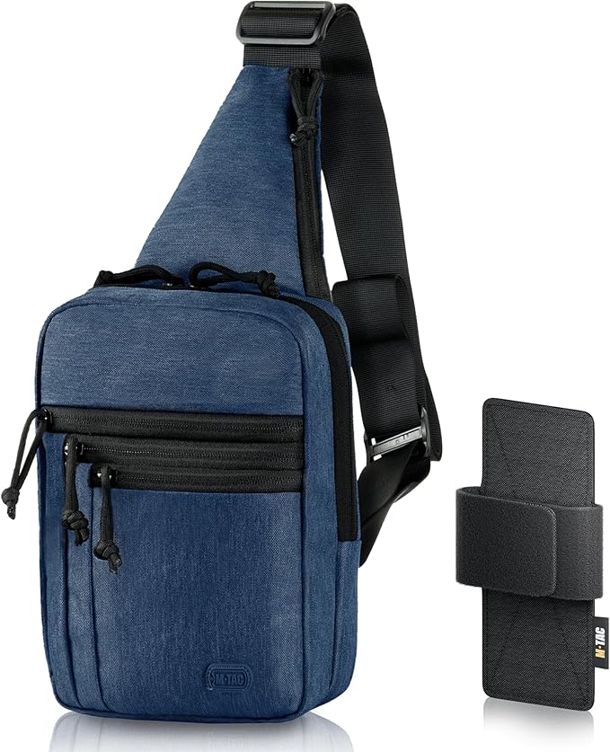 M-Tac CCW Sling Bag for Men &amp Women - EDC Shoulder Bag Tactical - Crossbody Concealed Carry Bag - Mens Chest Pack