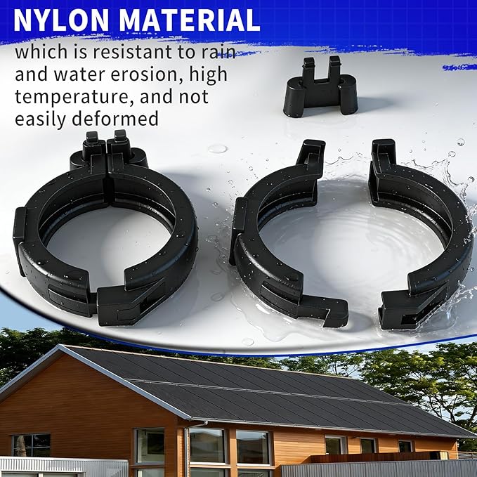 Panel Clamp Assembly HC-113 for Heliocol SwimLux SwimJo Sunstar Pool Solar Heater Panels Replacement Parts 2PCS