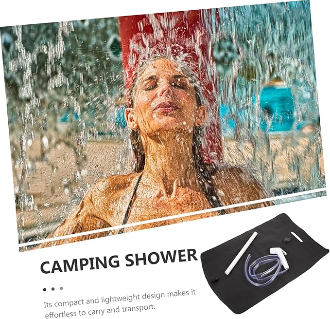 GALPADA 1set Portable Outdoor Shower Bag Lightweight Wear-Resistant Camping Shower for Refreshing Cleanliness Anywhere for Use