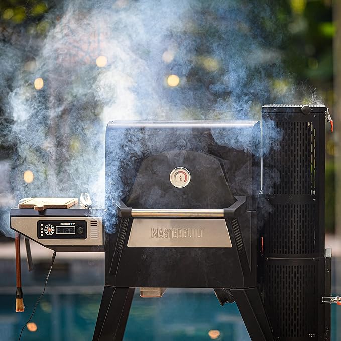 Masterbuilt® Gravity Series® 560 Digital Charcoal Grill and Smoker with Digital Control App Connectivity and 560 Cooking Square Inches in Black Model MB20040220