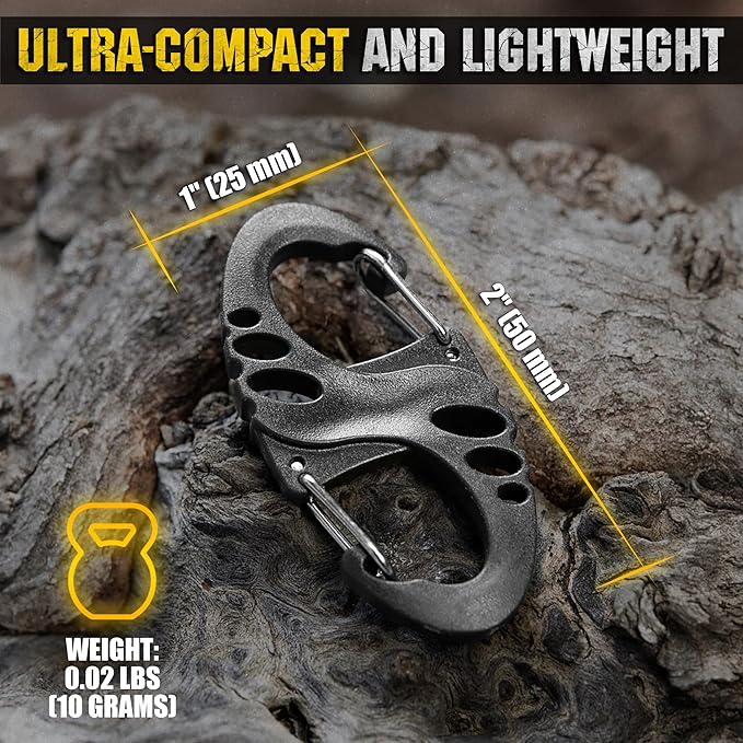 M-Tac Sling Tactical Sling Bag Backpack Gun Holster for Concealed Carry Carabiner Clip