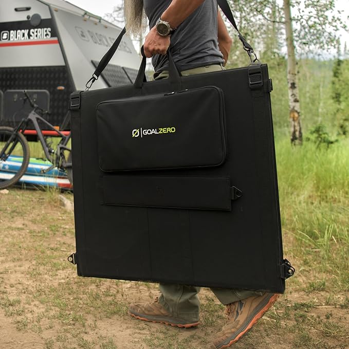Goal Zero Nomad 400-Watt Solar Panel Folding Solar-Panel Charger with Kickstand Portable Solar Power.