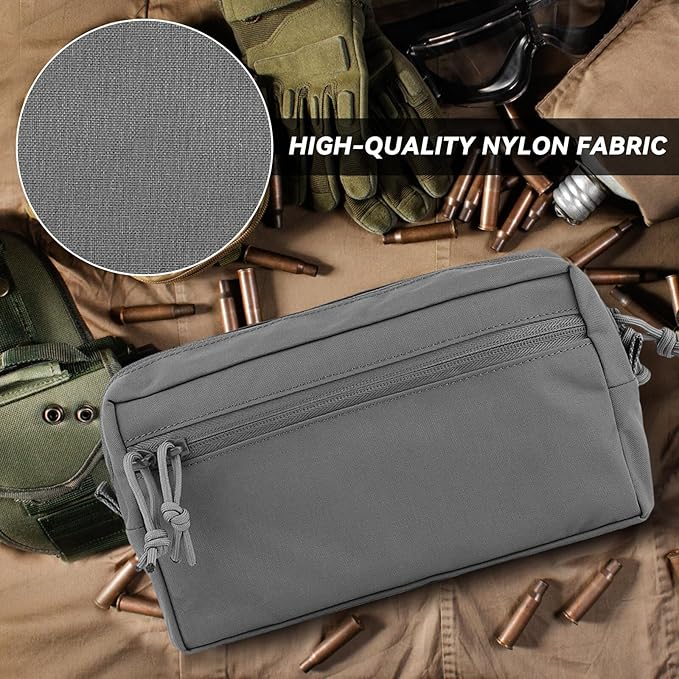 Small Tool Pouch Zipper Bag Molle Pouch General Purpose (GP) Pouch Pouch Organizer Multipurpose Storage Pouch
