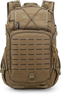 Mardingtop Small Military Tactical Backpack for Men25L Molle Cordura Backpack for HikingCampingRucking