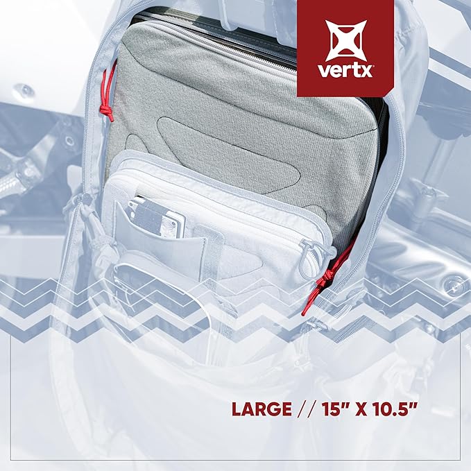 Vertx Pack Zip Pouch Organizer Insert Attachment for Backpack Bag Travel Organization Pouches