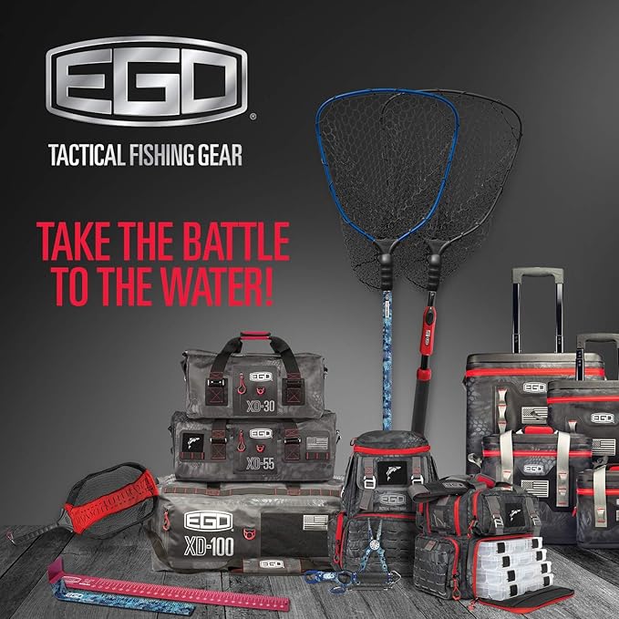 Ego Kryptek TPU Tactical Dry Bag Fishing Backpack with Camo Tech Waterproof with Welded Seams Resistant Coating
