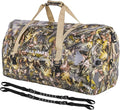 WILD HEART Waterproof Motorcycle Duffel Bag PVC500D Double-bottom With Rope Straps and Inner Pocket 40L 66L 100L for Kayaking Camping BoatingMotorcycle