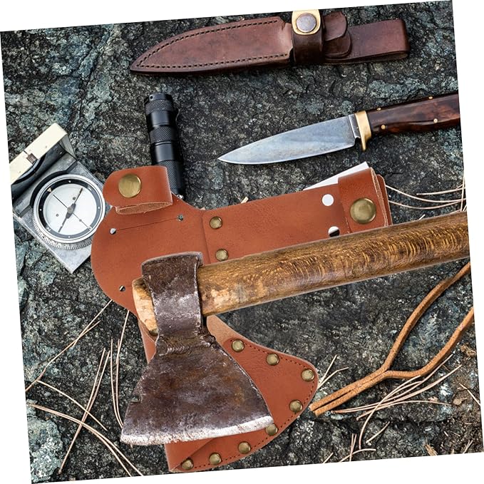 UKCOCO 5pcs Portable Axe Cover Protective Sheath for Hatchets Design for Outdoor Activities Fit for Axes Lightweight and Convenient Storage