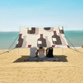 ALAZA Red Wine Bottle Seamless Beach Tent Sun Shelter Portable Canopy Sunshade for Outdoor Camping Picnics Backyard Fun 10x9 ft