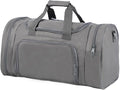 Military Tactical Outdoor Gym Bag Small Duffel Bag with Shoes Compartment for Sports Travel Camping Hunting (A-Grey)