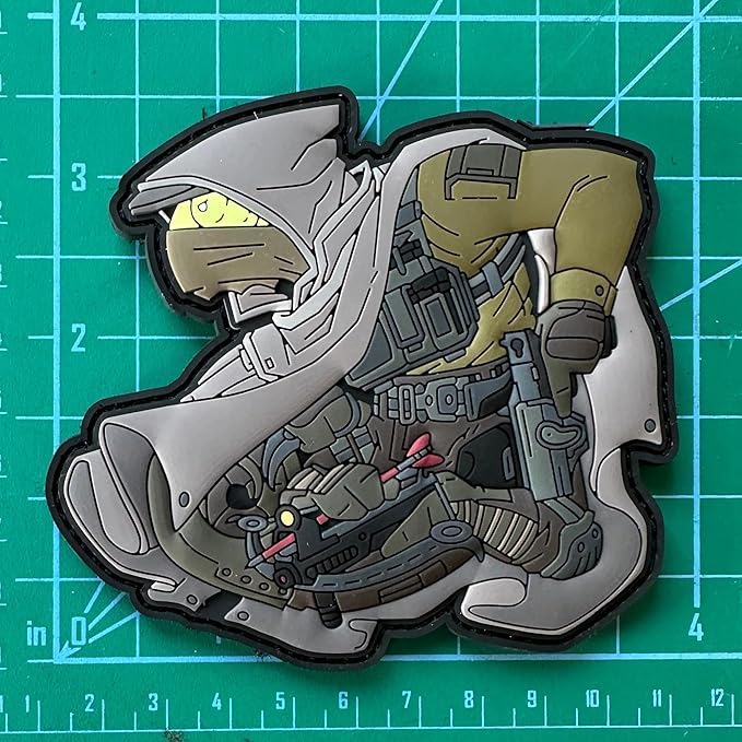 Patchlab Chameleon 175 the Nomad Morale Patch in Helikon Tactical Gear with Hooks Backing for All EDC Backpacks Caps and Alike...