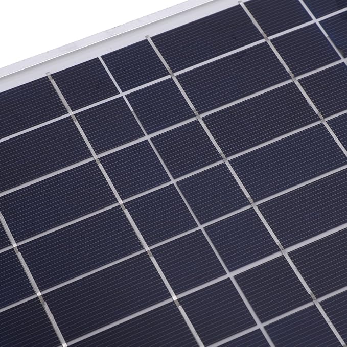 Yosoo Solar Panel Charger 12V Solar Panel Kit 100 Watt with 23% High Conversion Rate USB Type C DC Interfaces for RV Boat Car Trailer Home Off Grid Power