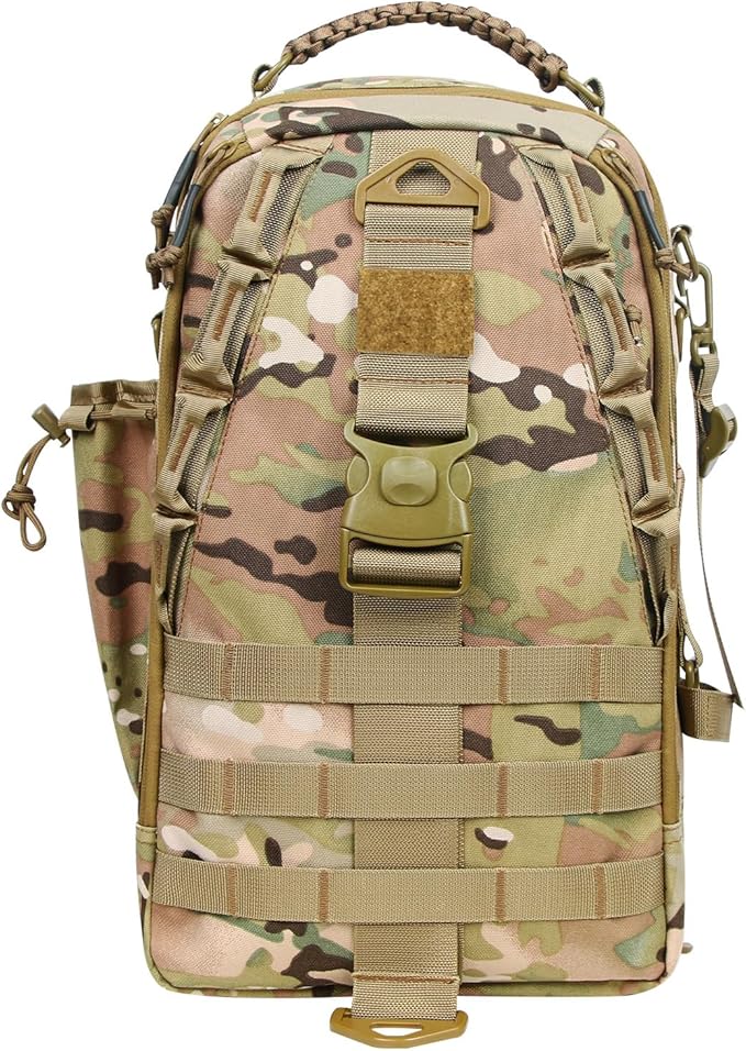 Outdoor Tactical Backpack Multifunctional Duffel Bag Large Capacity Waterproof Lightweight Hiking Backpack