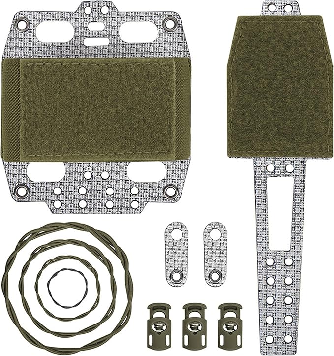Tactical Helmet NVG Battery Pouch T-Shaped Battery Storage Holder Pack with Hook and Loop Counterweight Bag