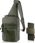M-Tac CCW Sling Bag for Men &amp Women - EDC Shoulder Bag Tactical - Crossbody Concealed Carry Bag - Mens Chest Pack
