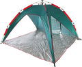 Bliss Hammocks BHT-A39-TO Pop-Up Beach Tent w/Carry Bag for Easy Travel Sun Protection &amp Wind Resistant Waterproof Lightweight Durable Teal and Orange