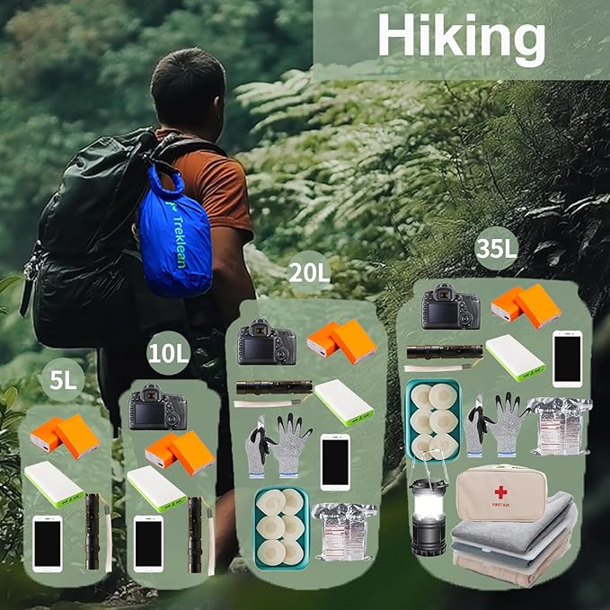 Dry Bag Waterproof Floating and Lightweight Dry Bags Roll Top Sack Keeps Gear Dry for Kayaking Rafting Boating Swimming Camping Hiking Beach Fishing outdoor