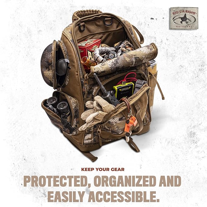 Rig'Em Right Lowdown Floating Backpack Optifade Timber