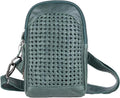 Lady Conceal Unisex Bristol Sling Backpack Minimalist Conceal Carry Design for Universal Holster with Locking Zippers (Pine Green)