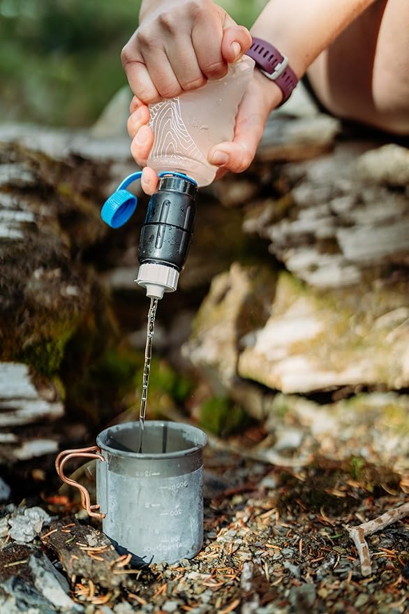 Sawyer Products SP301 Micro Squeeze Water Filtration System Cnoc Premium 750ml Liter Pouch