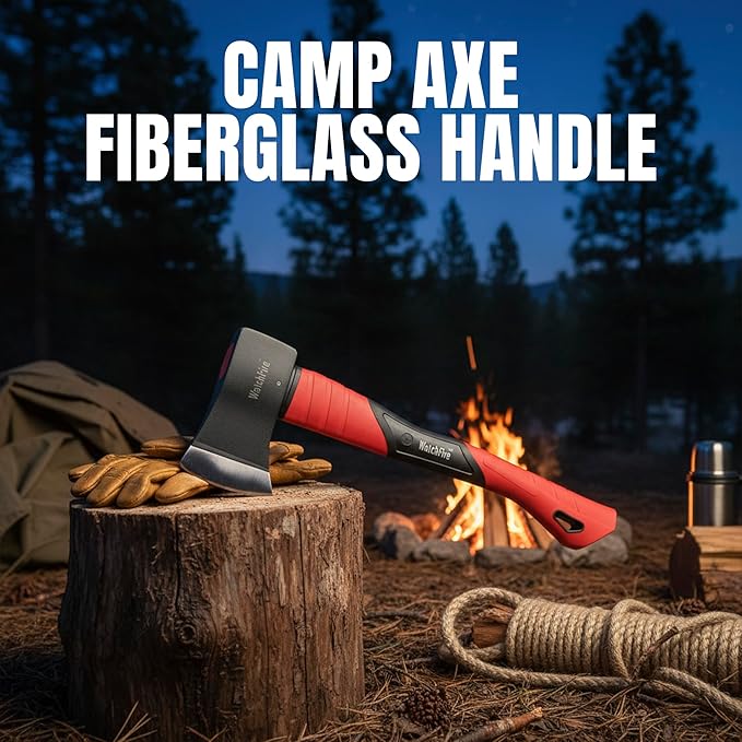 SZCO Watchfire 14 Camp Axe Fiberglass Handle