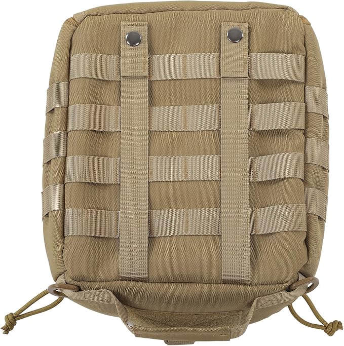 Helmet Bag Pack Camping Helmet Bag Canvas Scratch Prevention Adjustable Helmet Storage Bag for Hard Hats Helmet Military Carrying Pouch for Sports Hunting Shooting (Khaki)