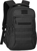 Military Tactical Backpack for Men Mini Daypack Small Tactical Assault Bag for Hunting Camping Trekking(Black)