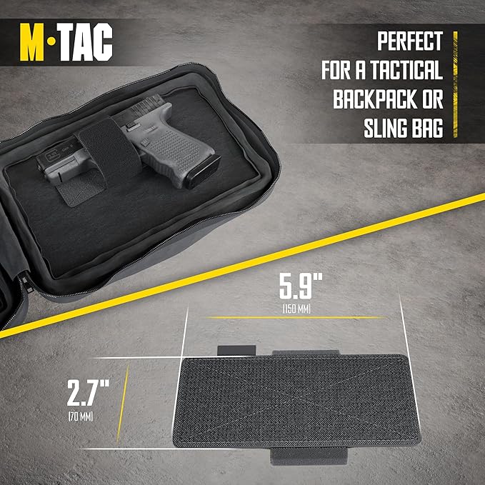 M-Tac Sling Tactical Sling Bag Backpack Gun Holster for Concealed Carry Carabiner Clip