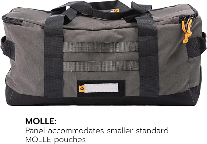 DMOS Rally Bag - Overland Organizational Storage Duffel for Essential Off-Road Gear &amp Tools for Overlanding Camping &amp Emergency Use - Alloy