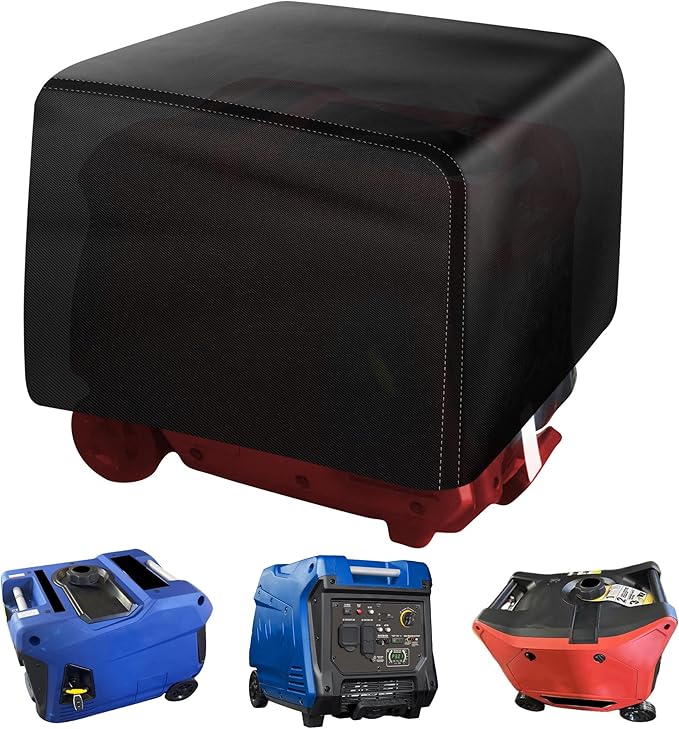 Custom Fit Generator Cover for Predator 5000 Watt Inverter Generator Heavy Duty 600D Waterproof Material All-Weather Protection