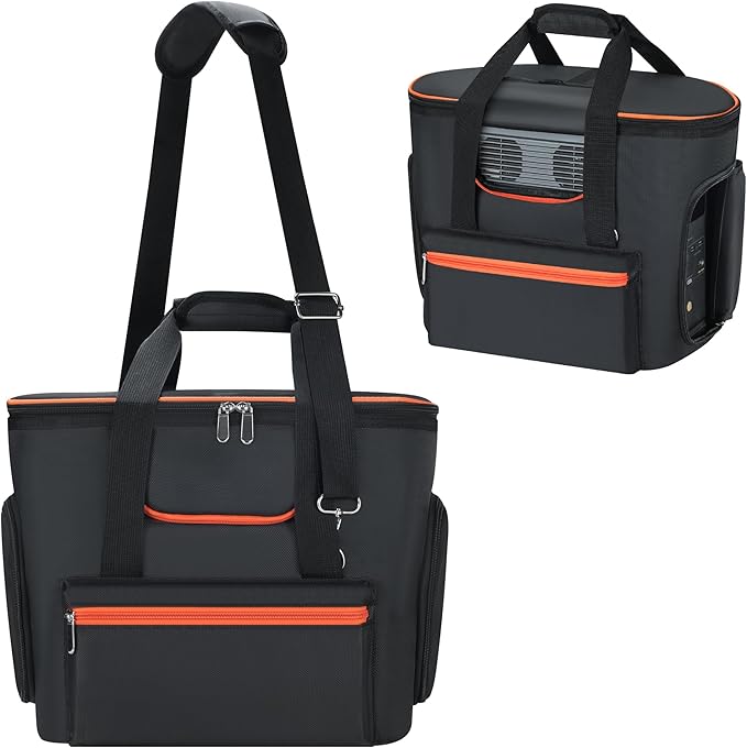 Carrying Bag Compatible with ECOFLOW DELTA 2 Power Station Carrying Bag Compatible with Delta 2 Portable Power Station Carrier Compatible with Eco Flow Delta 2 with Shoulder Strap &amp Handle