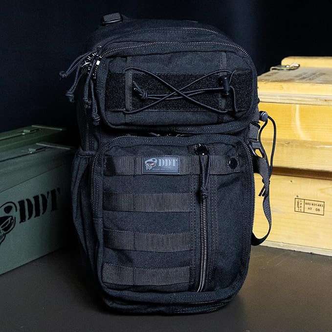 DDT Death Dealer Tactical Assassin Sling EDC Bag Color Black