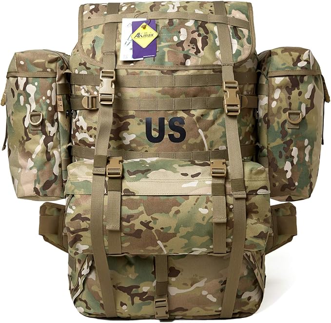 MT Military MOLLE 2 Large Rucksack with Frame Army Tactical Backpack