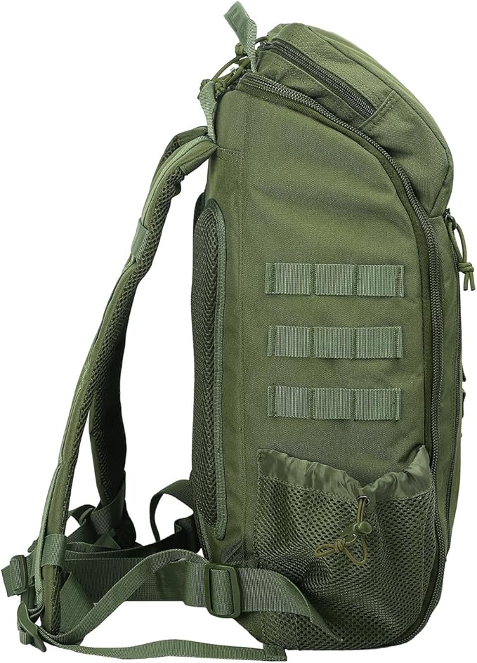 Tactical Backpack Military Molle Hiking 36-55L Tactical Medical Pack Outdoor Cycling Mountaineering Fire Emergency Supplies Bag
