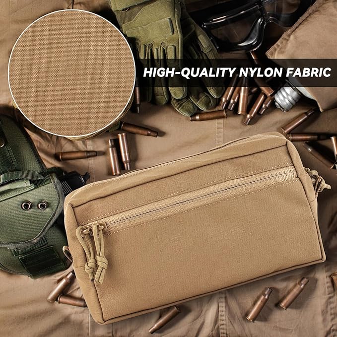 Small Tool Pouch Zipper Bag Molle Pouch General Purpose (GP) Pouch Pouch Organizer Multipurpose Storage Pouch