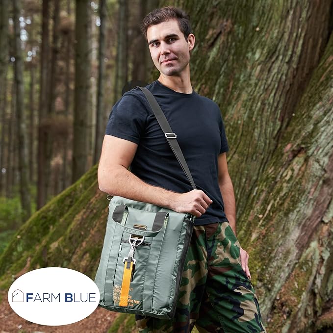 Farm Blue Tactical Flight Bag – Aviators Parachute Pilot Helmet Bag - Military Style