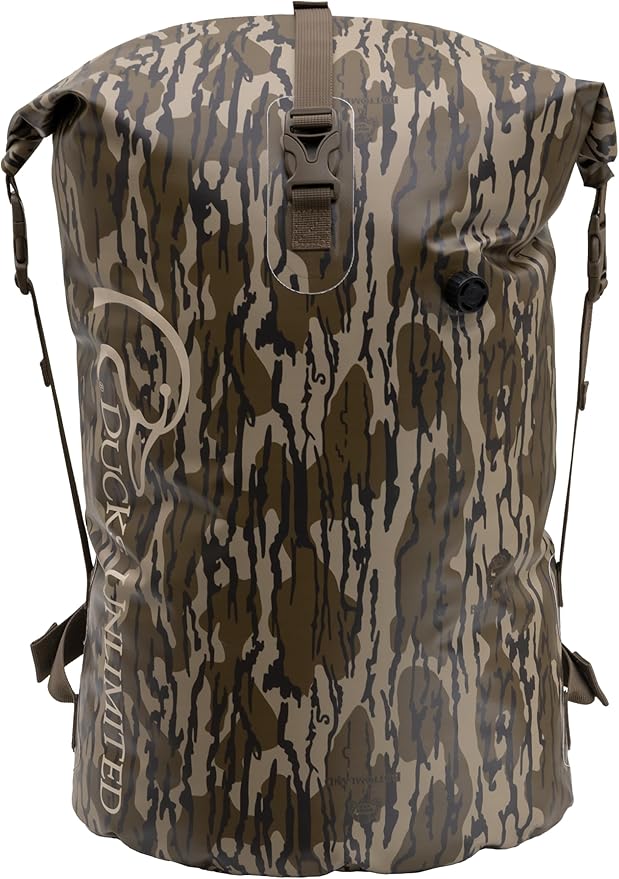 ALPS OutdoorZ Ducks Unlimited Guardian Backpack Dry Bag 50L - Mossy Oak Original Bottomland