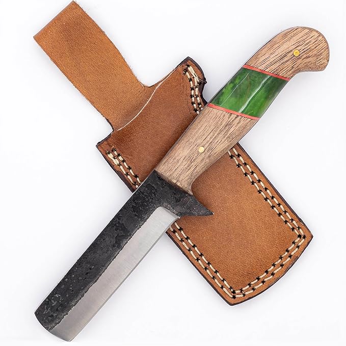 Armory Replicas™ Japanese Style Kitchen Knife Full Tang Veggie Chop Nakiri Knife - Indoor &amp Outdoor Food Prep Camping Cooking Kitchen