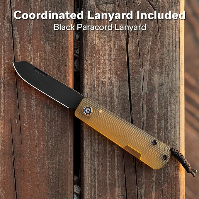 CIVIVI Slip Joint Pocket Knife Slippy Sendy Folding Knife for EDC Camping Daily Use Perfect Gifts for Men Women C24075A-1
