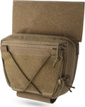 WYNEX Tactical Plate Carrier Drop Dangler Pouch for Molle Carrier Vest Chest Rig Accessories with Hook Loop Panel