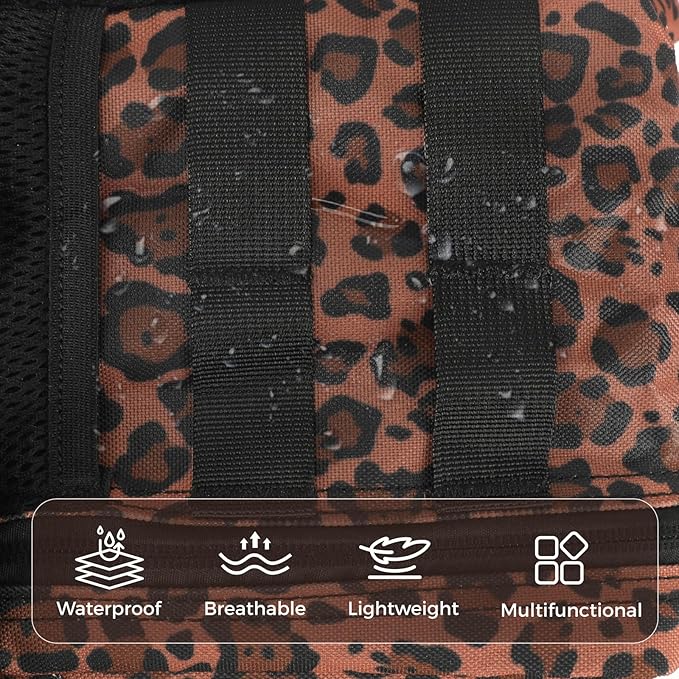 9L Mini Tactical Backpack for Men WomenSmall Military Tactical Backpack for SportGymHikingTravelCamping(Leopard)