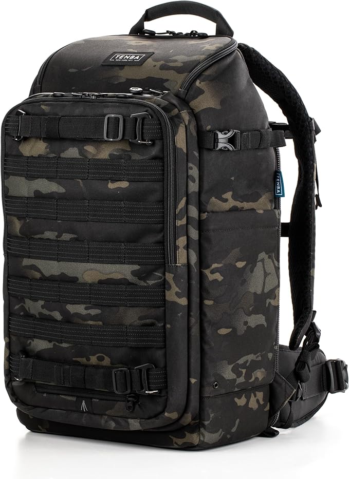 Tenba Axis v2 24L Camera Backpack for DSLR and Mirrorless cameras and lenses plus a 16-inch laptop – MutiCam Black (637-757)