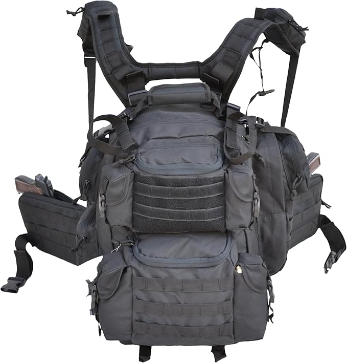 Explorer Tactical Gun Concealment Backpack With Molle Webbing Hydration Ready