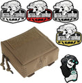 Tactical Molle Admin Pouch Multifunctional Outdoor Sports and Leisure Waist Bag Small GP General Purpose Pouches with Loop Panel for Vest Gun Belts Backpack Etc