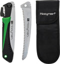 Hooyman MegaBite Handsaw and Hunter’s Combo Bone Saw with Heavy Duty Construction High Carbon Steel Blade Impulse Hardened Teeth and Ergonomic Over-Molded Handle for Camping Hunting and Outdoors
