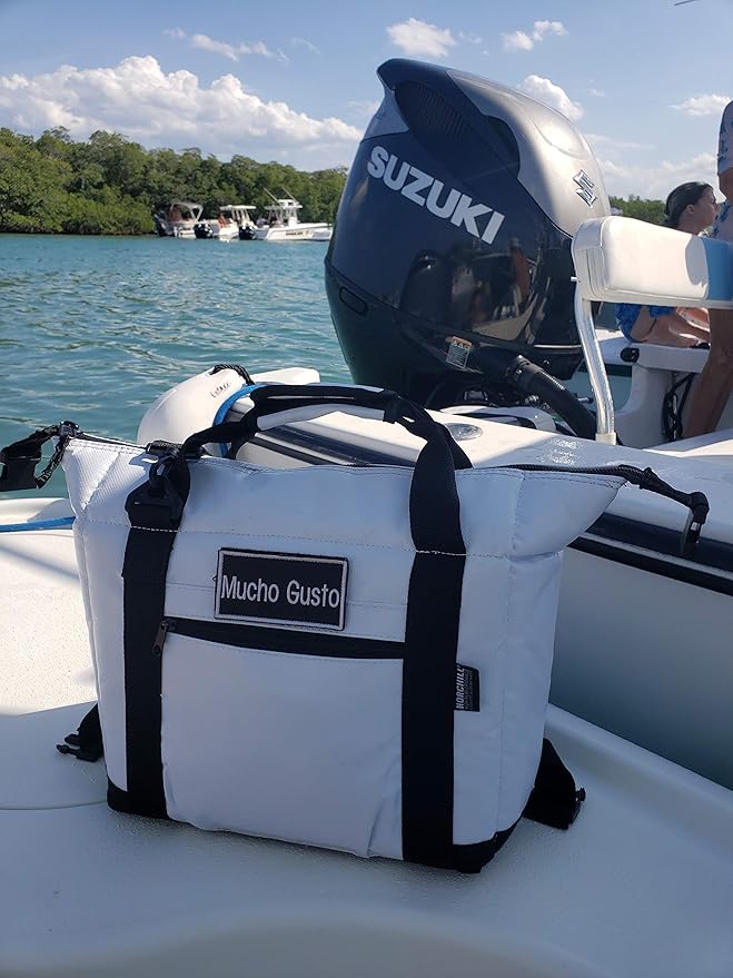 NorChill Soft Coolers 12 Can Insulated Marine Boatbag Soft Sided Cooler White
